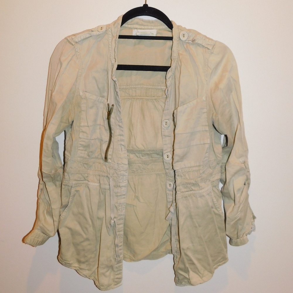 Staring at Stars Light Green Cargo Jacket